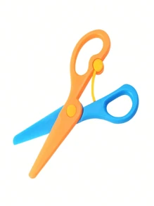 1 pièce Ciseaux pour enfants, ciseaux pour artisanat pour papier, ciseaux pour débutants avec lame en plastique, arts DIY, ciseaux pour enfants de couleur aléatoire, ciseaux pour enfants, ciseaux pour artisanat, ciseaux pour enfants, arts et artisanat pour enfants, arts et artisanat pour enfants