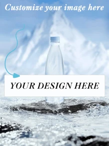 10-100pcs Customizable Mineral Water Bottle Stickers, Wedding Gift Stickers, Birthday Party Decorations, Rectangular Mineral Water Bottle Gift Decoration Labels, Waterproof, Personalized Labels, Suitable For Wedding, Birthday, Business, Party Promotion, Customizable Mineral Water Bottle Sticker Set, Personalized Labels, Suitable For Wedding, Birthday, Business, Party Promotion, Multi-Functional, Adjustable, Decorative,Graphic Print