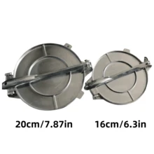 1 件 6.3 英寸/7.87 英寸玉米饼压榨机、铝制玉米饼制作机、面粉玉米饼制作机、印度煎饼制作机、墨西哥薄饼制作机、墨西哥卷饼制作机 - 銀色 - 查看 5