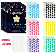 1400片星形祛痘贴，遮盖面部瑕疵，隐形祛痘贴 - 彩色 - 查看 15