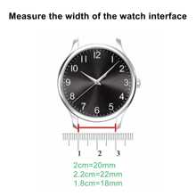 1 pieza Hebilla de paracaídas universal compatible con correas de reloj de 18mm, 20mm y 22mm, compatible con Sam Galaxy Watch 7 6 5 4 de 40mm y 44mm para mujer y hombre, correa de repuesto de bucle trenzado de liberación rápida compatible con relojes Garmin/HW Watch GT/Amazfit/Fossil, banda de reloj inteligente deportiva y transpirable de nailon
