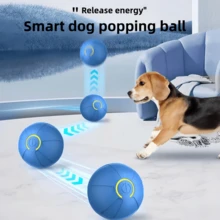 Electric Dog Toy Ball - Auto Bounce, Chew Resistant, Interactive Puppy Play For Small Medium Dogs - Multicolor - View 2