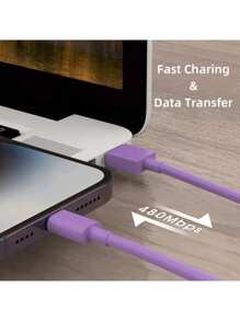 10ft/3m 6.6ft/2m 3.3ft/1m Super Long Charger Cable For Compatible With Iphone, Multicolor Cords For Compatible With Iphone Fast Charging High Speed Data Sync USB Cable For Compatible With Iphone, IPad,USB Charging Cable Nan