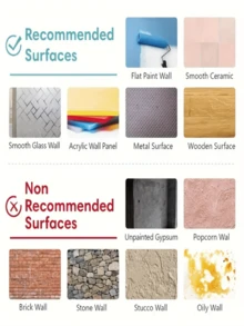 1 卷瓷砖贴纸 - 易于粘贴和剥离，可自由裁剪 - 适用于装饰厨房、客厅、浴室、走廊、时尚家居装饰墙面装饰房间装饰贴纸壁纸墙纸墙贴墙贴个性化贴纸 - 磚紅色 - 查看 7