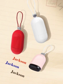 1pc Custom Name Stamp, Personalized Signature Stamp, Suitable For Work Signature, Suitable For Children, Customized, DIY Cartoon Automatic Ink Name Stamp, Signature Name Stamp, Waterproof Clothing And Children Name Stamp, Replication Of Your Handwritten Signature - one-size - View 6