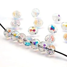 1 pièce Verre Perle DIY , Moderne Doré Fabrication De Bijoux Perle Pour Fabrication De Bijoux DIY