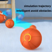 Electric Dog Toy Ball - Auto Bounce, Chew Resistant, Interactive Puppy Play For Small Medium Dogs - Multicolor - View 7