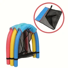 Floating Pool Lounger, Portable Floating Pool Chair Cover, Suitable For Pool Relaxation, PE Material, Blue, Swimming Ring, Swimming Accessories, Floating Pool Lounge Chair For Swimming Pool And Beach, Beach Essentials