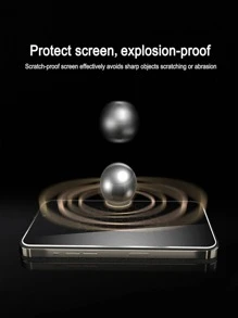 3pcs 9H Anti-Peeping Tempered Glass Screen Protector Film Compatible With Samsung Galaxy S25/16, Poco/Redmi 14C 13C, Honor - Privacy Protection Without Bubbles, Not Supporting Fingerprint Unlock Gift For Birthday, Family, Friends Anti-Spy, Phone Screen Protector, Phone Accessories