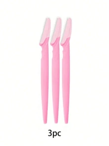 12 件女士眉毛、面部、体毛修剪器剃须刀带盖，化妆工具套装脱毛、面部脱毛、毛发修剪器、毛发修剪器、理发用品、理发、包、收纳、存储、发饰