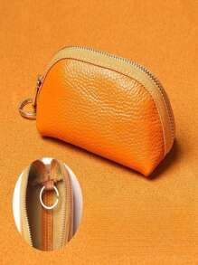 2025 New Fashionable Large Capacity Card Case & Key Holder, Genuine Soft Leather Wallet, Suitable For Car Key, PU Leather Purse