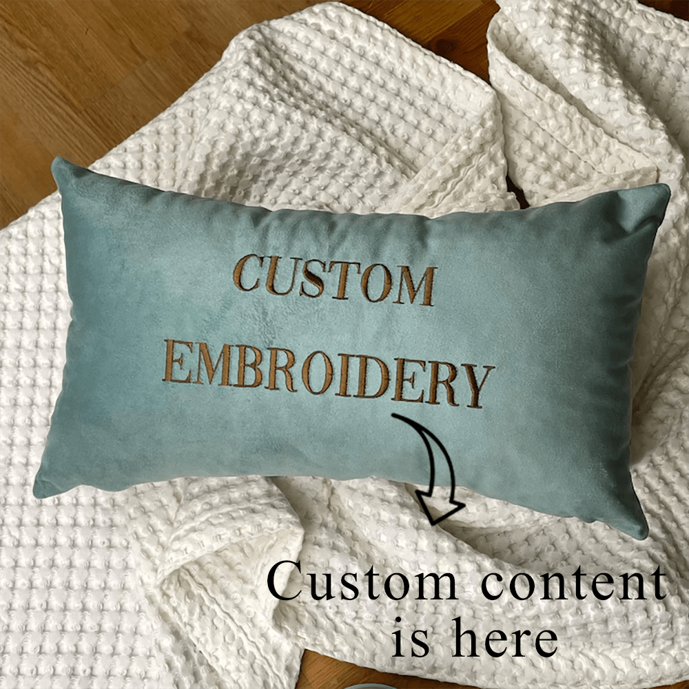 Customized Embroidered Pillowcases, Personalized Pillowcases, Bedding, Bedroom Decorations, Specialty Pillowcases, Comfortable Decorations, Pillowcases, Decorative Personalized Gifts