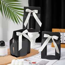 10/30/50 piezas Cajas de embalaje para tazas, aptas para impresión por transferencia de calor en tazas, bolsas de regalo, tazas con cajas con ventana, cajas de embalaje de regalo para tazas - Multicolor - Ver 9