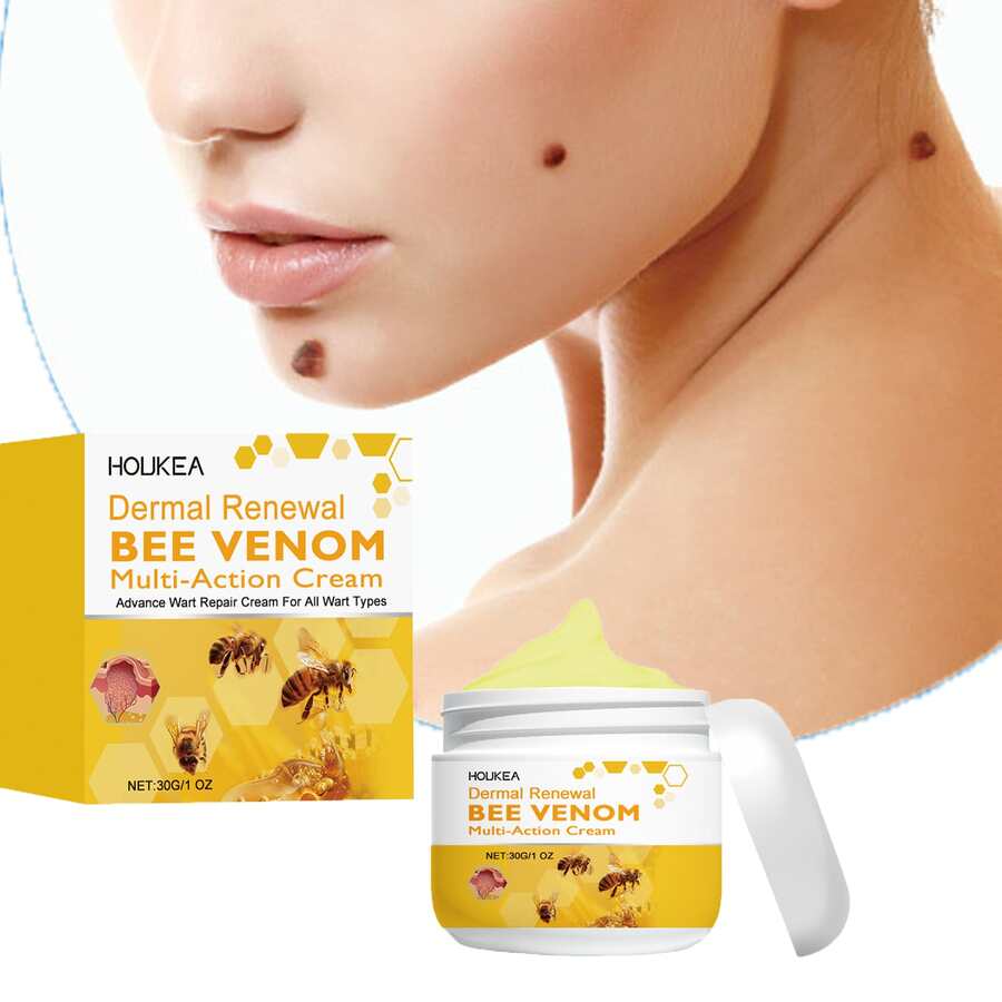 Skin Care Cream - Blemishes Removal, Highly Moisturizing Anti-Wrinkle, Gentle Ingredients For Body And Face Care - Yellow - View 1