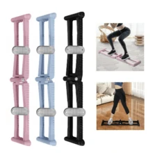 1 Foldable Leg Muscle Training Unit, Home Ski Trainer For Leg And Glute Muscle Workout, Balance And Strength Training, Exercise Board, Leg Sculpting, Fitness Equipment Gym Accessories, Deporte, Gimnasio, Ejercicio En Casa, Pilates, Yoga, Entrenamiento En Casa - Multicolor - View 3