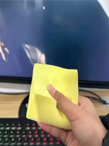 High-Quality Realistic Soft & Squishy Butter Squeeze Toy, Slow Rebound Wet Soft Texture, Adorable Cheese Novelty Stress Relief Toy, Creative Decompression Gadget, Desktop Decor For Birthday, Christmas, Graduation, Back To School, Party Favors - Multicolor - View 6