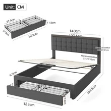 OYAJIA Bases de cama