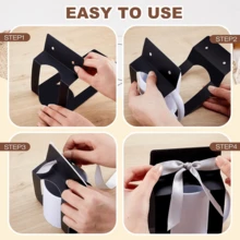 10/30/50 piezas Cajas de embalaje para tazas, aptas para impresión por transferencia de calor en tazas, bolsas de regalo, tazas con cajas con ventana, cajas de embalaje de regalo para tazas - Multicolor - Ver 10