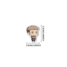 Crunchyroll 50PCS Officially Licensed Shingeki No Kyojin Sticker Cartoon High Quality Waterproof Decoration For Guitars Luggage Water Bottle Party Christmas Thanksgiving Supplies And Gifts