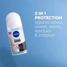 Nivea Invisible For Black & White Clear Roll-On Anti-Perspirant Deodorant 50 Ml (Pack Of 3) - Nhiều màu - Xem 4