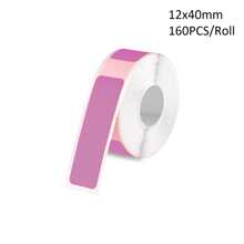 D30 Label Tape, 12x40mm White Thermal Label Paper For Phomemo D30 Labels Tape Printer Maker Tape Refill Replacement For Print Master D30 Labels Refill 12mm X 40mm (0.47 X 1.57 Inch) White/Color,For Vretti HP3, HP4, For MARKLIFE P11, For Phomemo D30, M110, D35, Q30 Printers.