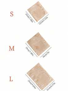 50pcs Bundle Brown Paper Bags For Baking Bread, Breakfast Loaf, Sliced Toast Packaging, Transparent For Sandwich, Pineapple And European-Style Bread, Biscuit Self-Sealing Bag, Food Packaging Bag, Packaging Bag - Multicolor - View 10