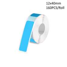 D30 Label Tape, 12x40mm White Thermal Label Paper For Phomemo D30 Labels Tape Printer Maker Tape Refill Replacement For Print Master D30 Labels Refill 12mm X 40mm (0.47 X 1.57 Inch) White/Color,For Vretti HP3, HP4, For MARKLIFE P11, For Phomemo D30, M110, D35, Q30 Printers.