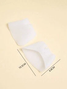1Pair Unisex White Honeycomb Breathable Silicone Foot Protector Anti-Friction Cushion Pads,Silicone Forefoot Pad Half Insole, Breathable & Elastic Insoles,Anti-Wear Foot Cushions, Forefoot Cushioning Shoe Supports For Women And Men,Toe Separator,Foot Care,Outdoor,Travel,Travel Accessories,Heels,Toe Protector