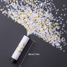 弹簧迷你五彩纸屑爆破器适用于生日派对、节日宴会、圣诞派对、乔迁庆宴、婚礼、彩色纸屑手持中心装饰爆破器 - 6種顏色規格 - 查看 23