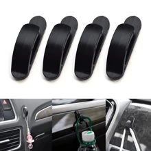 10Pcs Black Self-Adhesive Car Hooks - Perfect For Bags & Purses, Easy Install Interior Organizer,Car Headrest Hooks Mini Car Hooks Universal Headrest Hanger Dashboard Hooks Vehicle Adhesive Hooks For Key USB Cable Earphone Cable Holder Vehicle Decor Black Car Seat Hanger,Self-Adhesive Car Hook Hanger, ABS Vehicle Bag & Purse Holder, Auto Interior Accessory, For Seat Back Organizer Bracket For Truck SUV