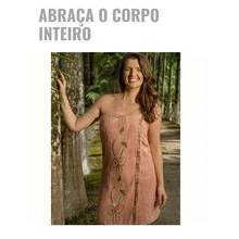 Toalha Banho Banhão Gigante Grossa Macia 400 G/m2 - 2Peças - 100% Algodão - Rosê - Visão 3
