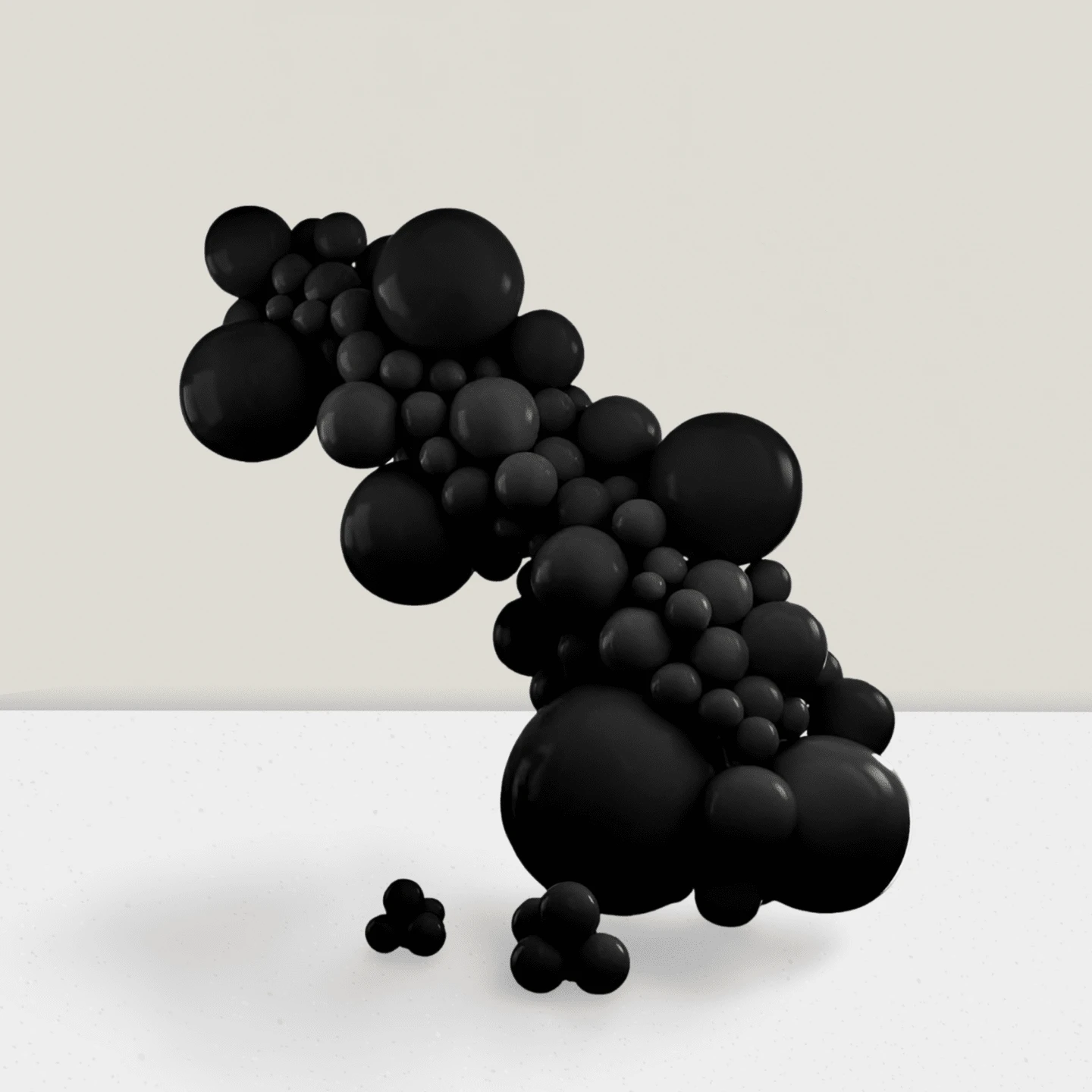 127pcs Balloons,  Matte Balloons Different Sizes Pack Of 36 Inch 18 Inch 12 Inch 10 Inch 5 Inch Balloons For Balloon Garland Or Balloon Arch As Party Decorations- Trending, Best Seller, New Arrival, Party Supplies, Elegant Decor, Party Decoration, Wedding & Birthday- Black - 黑色 - 查看 1