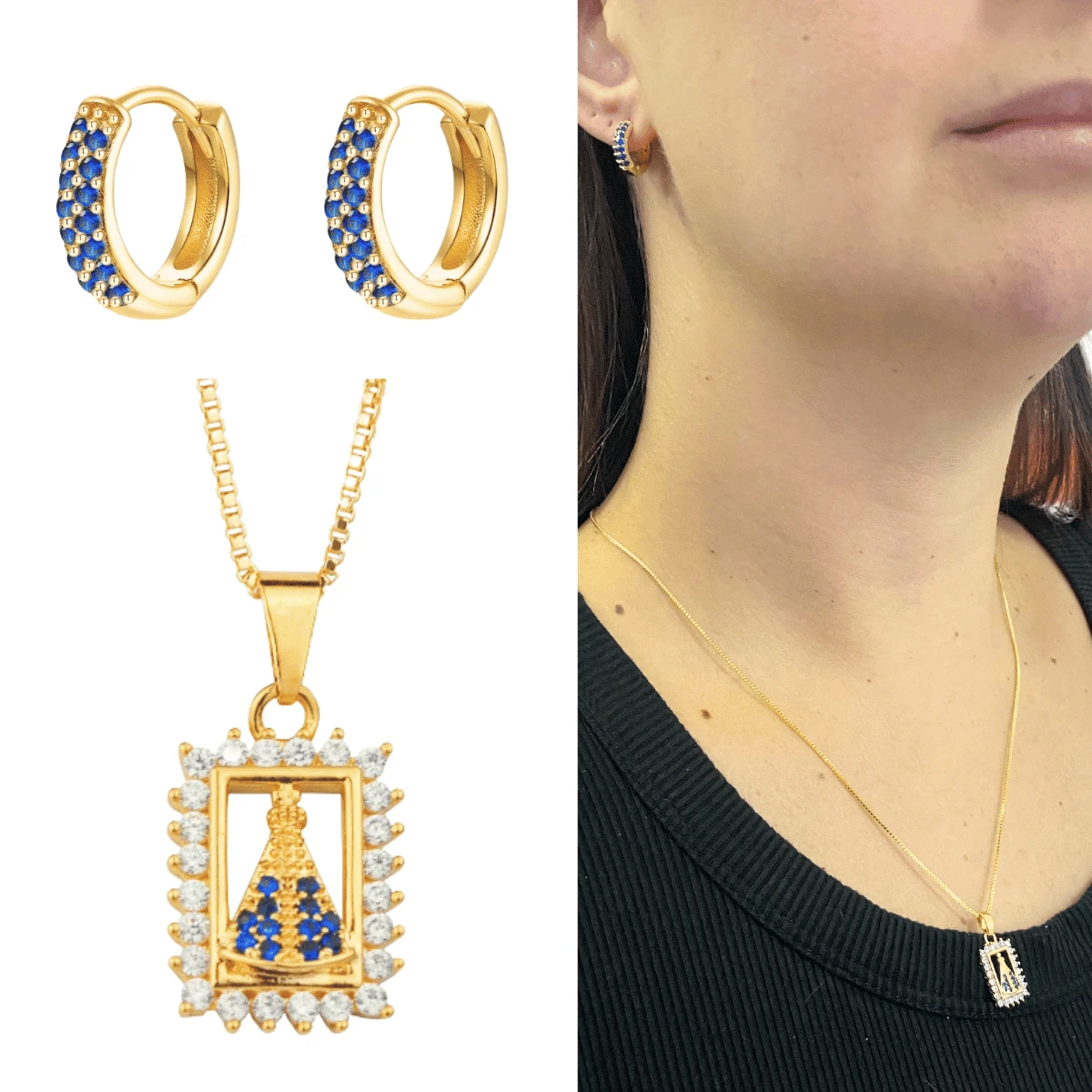 Women's Jewelry Sets - 金色 - 查看 1