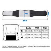 1 pieza Cinturón magnético ajustable de apoyo para la espalda, cinturón delgado para la cintura para accesorios de fitness, gimnasio y entrenamiento - Multicolor - Ver 2