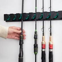 BILLINGS Fishing Rod Holder,Fishing Rod Rack For Garage Storage And Wall Storage,Fits Most Rods Of Diameter 3-19mm,Fishing Pole Holder Holds 9 Rods Or Fishing Gear Set,Fishing Gifts For Men Women - Multicolor - View 2