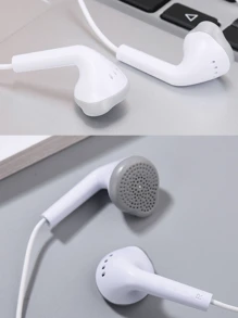 Auriculares con cable tipo C, conector de 3.5mm, auriculares intraurales USB C para llamadas y música, audífonos estéreo de bajo para dispositivos electrónicos