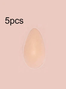 1/5 Peças Adesivos de Natação de Silicone Ultrafinos para Mulheres - Design Sem Costura e à Prova d''Água para Proteção de Maiô Bikini e Calças de Ioga - Multicolorido - Visão 12