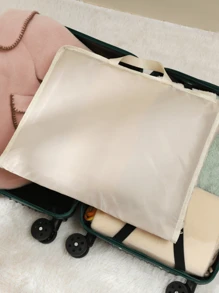 1 Set Of 7 Travel Organizers + 1 Foldable Organizer Bag, Collapsible Clothes Sorting Bag, Underwear & Socks Organizer, Large Capacity Suitcase/Maternity Bag, Portable Packing Cubes, Waterproof Hanging Organizer Bag, Suitable For Summer Travel, Vacation, Long-Term Travel/Short Business Trip, Home Organization/Seasonal Storage, Dorm/Outdoor Camping