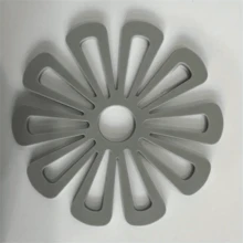 1.加厚花形盆架桌垫餐桌隔热垫防烫垫家用托盘垫花形防滑茶杯垫 - 彩色 - 查看 7