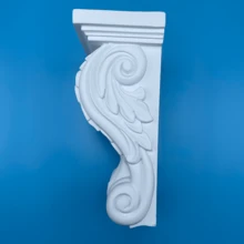 1 Piece Of Imitation Plaster, Very Light Weight, Polyurethane Material, PU Mold, White Beam Joist, Head Column, Roman Column, Elephant Trunk Door Opening, Aisle Decoration Material, French Modern Style Carving, Simple Installation, Available Adhesive Decoration Material, Crafts, Art Decoration Material, Can Be Painted Again, Home Decoration, Home Decoration, Building Material - Multicolor - View 12