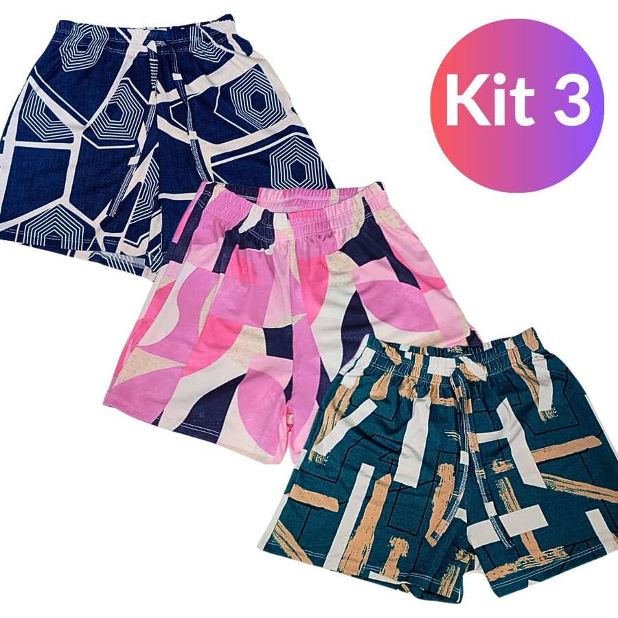 Printed Shorts - Multicolor - Ver 1