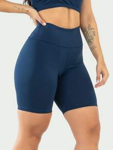 Kit 3 Short Fitness Legging Gym Women - Burgundy - View 9