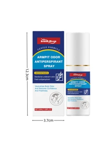 Underarm Fresh Deodorant Spray - Sweat & Odor Control, Portable Design, Non-Sticky, Fresh Scent, Eliminates Odor, Keeps Underarms Dry & Comfortable, Enjoy Fresh & Fragrant Summer