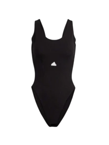 Adidas W NEW RIB BDY - Black_White - View 5