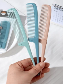 1 pezzo Pettine pieghevole portatile, Pettine pieghevole con punta, Spazzola massaggiante per il cuoio capelluto portatile e resistente con cuscinetto ad aria, Accessorio per lo styling dei capelli, Prodotto e accessorio per capelli, Adatto per salone di bellezza, necessità di bellezza e di viaggio