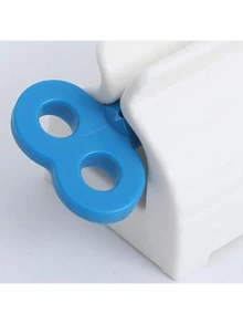 1pc Creative Toothpaste Dispenser, Slouchy Automatic Toothpaste Squeezer, Hands-Free Skincare & Cream Squeeze Dispenserbathroom Decor Summer - Multicolor - View 4