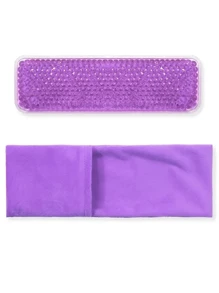 1 pieza Almohadilla de enfriamiento perineal - 7 x 23.5 cm - Paquete de hielo con perlas de gel con cubierta de cloruro de polivinilo para alivio posparto, compresa caliente y fría para mujeres después del embarazo y el parto, alivio del embarazo | Ajuste cómodo | Textura suave, regalo ideal posparto para Navidad/Halloween, regalo para maternidad