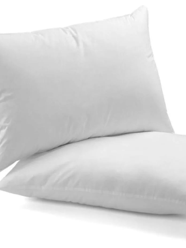 Kit 2 Travesseiros Percal 200 Fios - 100% Algodão.
