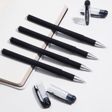 30-Pack 0.5mm Fine Point Gel Pens, Black Ink Ballpoint Pen Set, Smooth Writing For Office, Business Signature, Exam Writing Pen