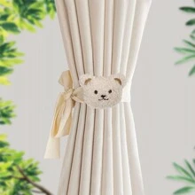 1 pièce Serre-rideaux de style nordique 3D, accessoires décoratifs de fleurs pour rideaux de chambre d'enfant/de voiture, cordons de rideaux simples, frais et mignons
